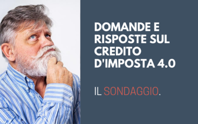 Domande e risposte sul credito d’imposta 4.0